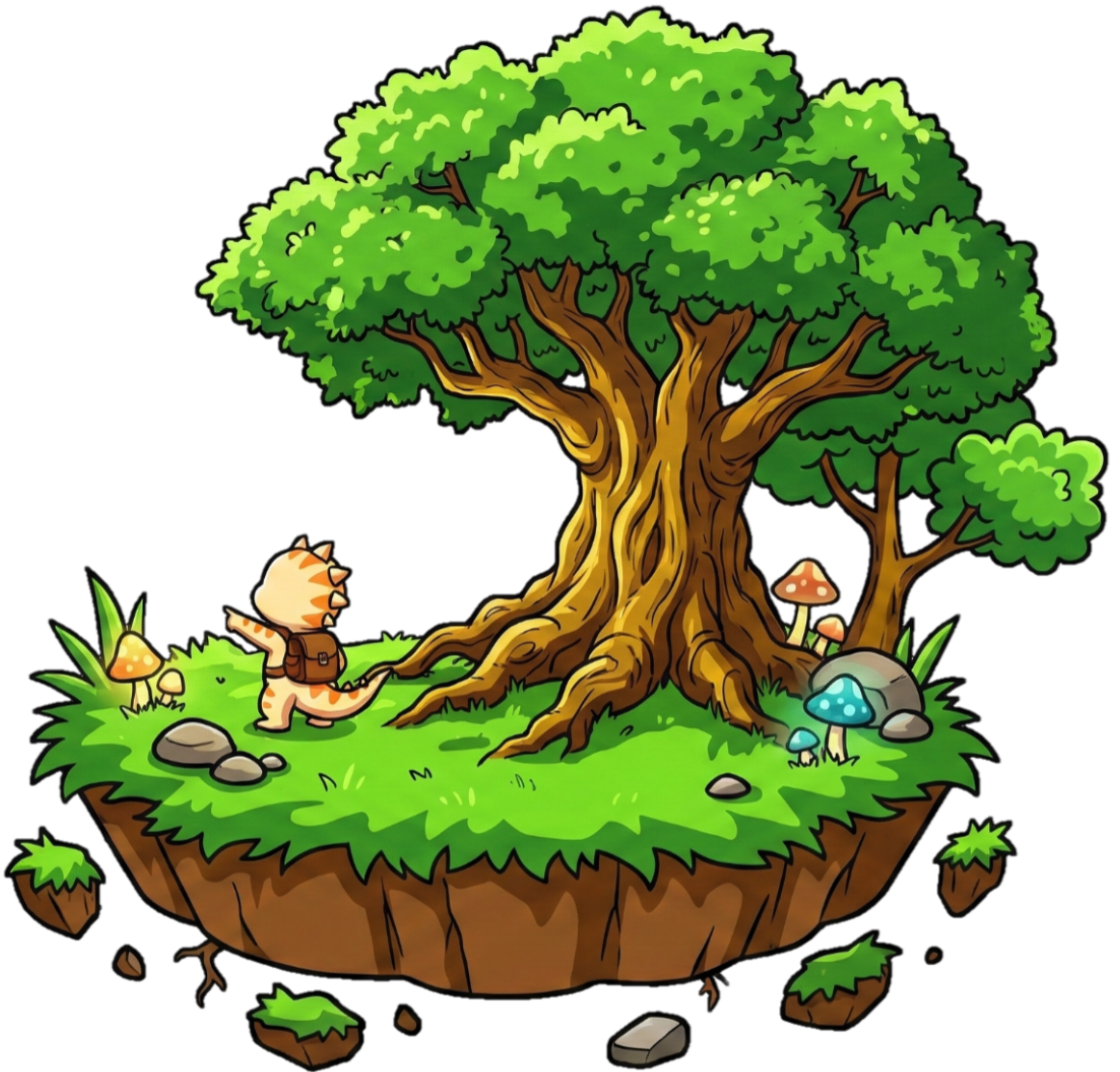 Ilha flutuante do Takuya